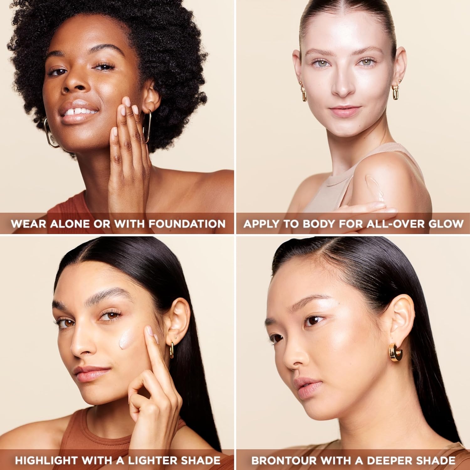 L’Oréal Paris Makeup True Match Lumi Glotion, Natural Glow Enhancer, Illuminator Highlighter Skin Tint, for an All Day Radiant Glow, Deep, 1.35 Ounces - 24hrsmart