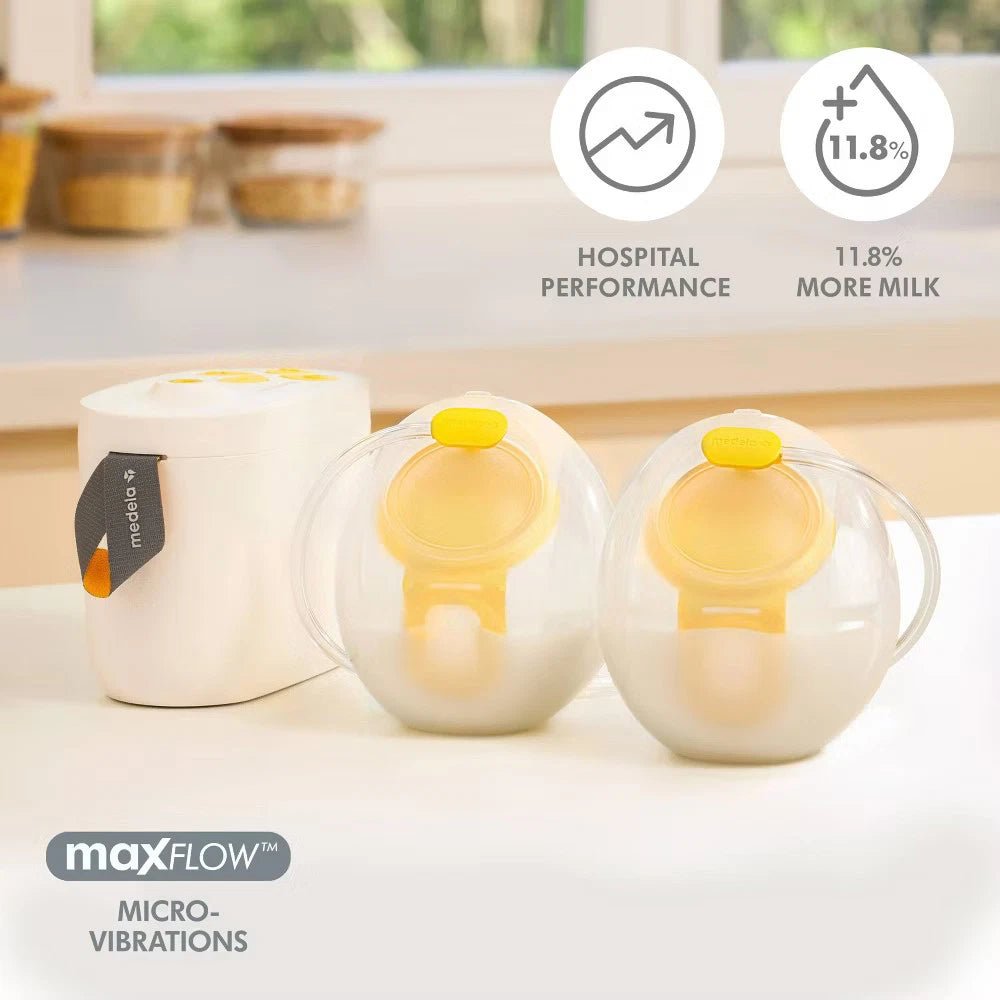 Medela Pump in Style Max Flow Handsfree Double Electric Breast Pump for Efficient & Comfortable Pumping - 24hrsmart