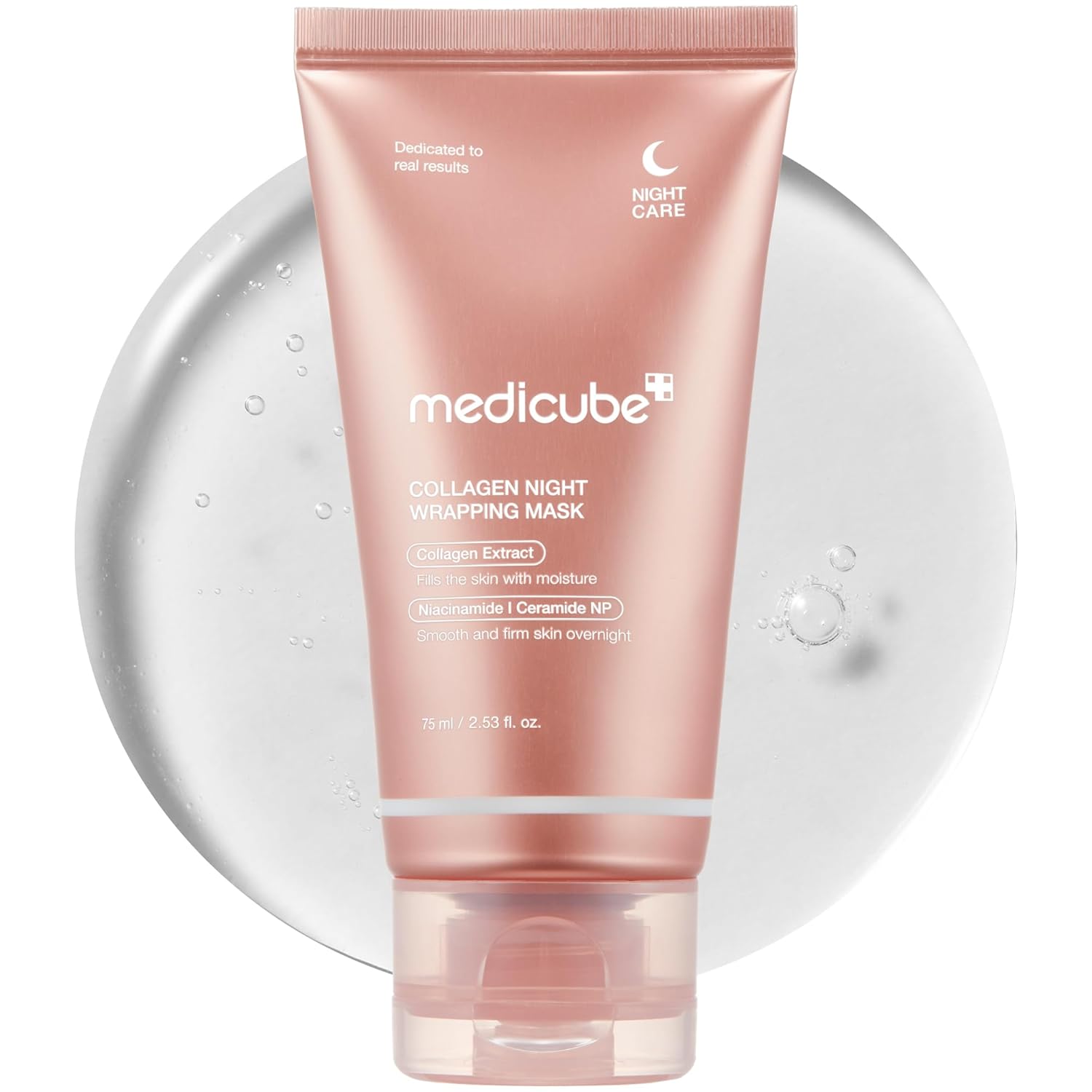 Medicube Collagen Overnight Mask – Peel - Off Facial Pack for Hydration & Anti - Aging - 24hrsmart