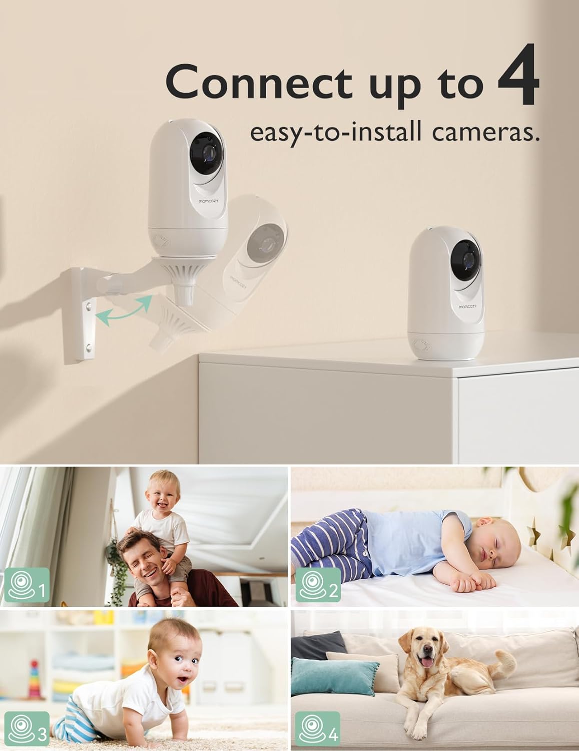 Momcozy Video Baby Monitor - BM01 - 24hrsmart