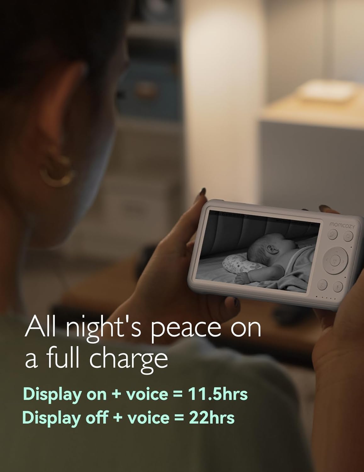 Momcozy Video Baby Monitor - BM01 - 24hrsmart