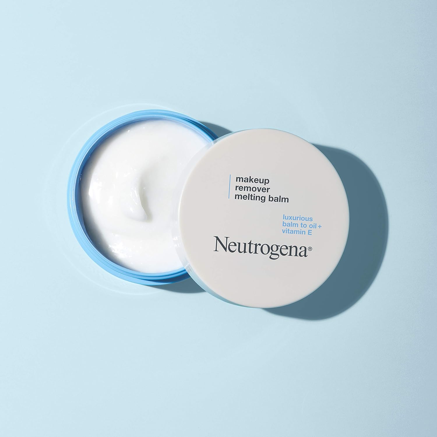 Neutrogena Makeup Remover Melting Balm to Oil with Vitamin E, Gentle and Nourishing Makeup Removing Balm for Eye, Lip, or Face Makeup, Travel - Friendly for On - the - Go, 2.0 ounces - 24hrsmart