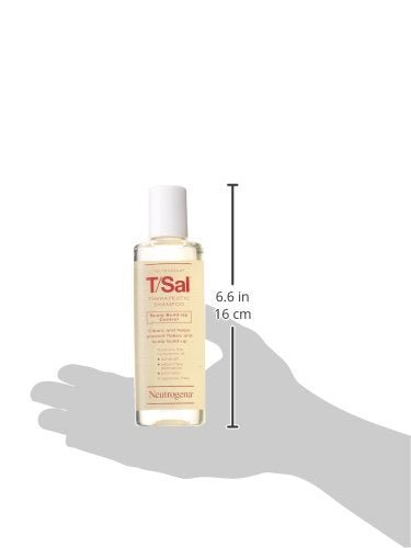 Neutrogena T/Sal Therapeutic Shampoo for Scalp Build - Up Control with Salicylic Acid, Scalp Treatment for Dandruff, Scalp Psoriasis & Seborrheic Dermatitis Relief, 4.5 fl. oz - 24hrsmart