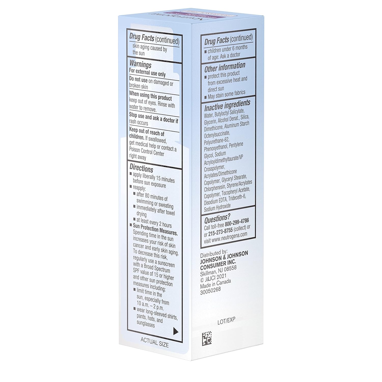 Neutrogena Ultra Sheer Moisturizing Face Serum with Vitamin E & SPF 60+, All Day Facial Sunscreen Serum with Broad Spectrum UVA/UVB Protection, Fragrance - Free, Oxybenzone - Free, 1.7 oz - 24hrsmart