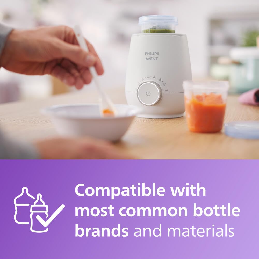 Philips Avent Fast Baby Bottle Warmer with Auto Shut Off - 24hrsmart