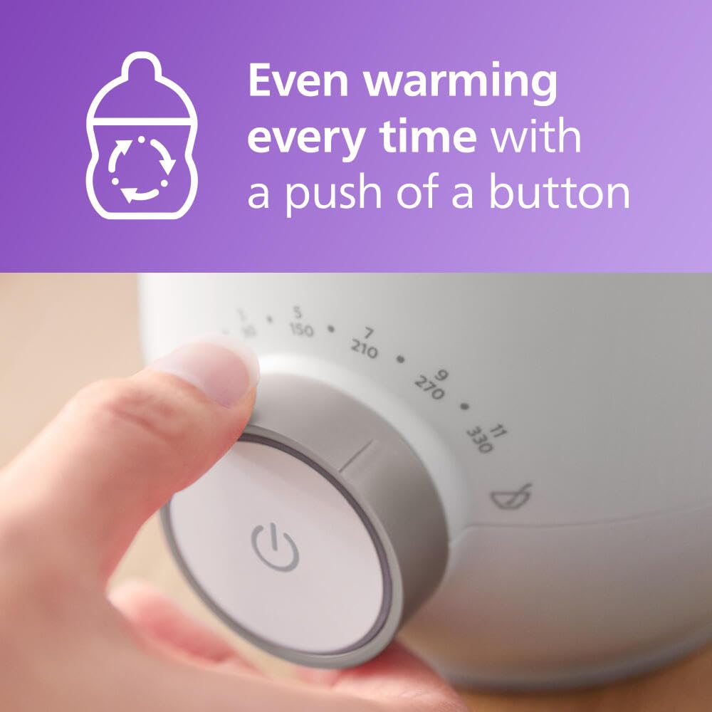 Philips Avent Fast Baby Bottle Warmer with Auto Shut Off - 24hrsmart