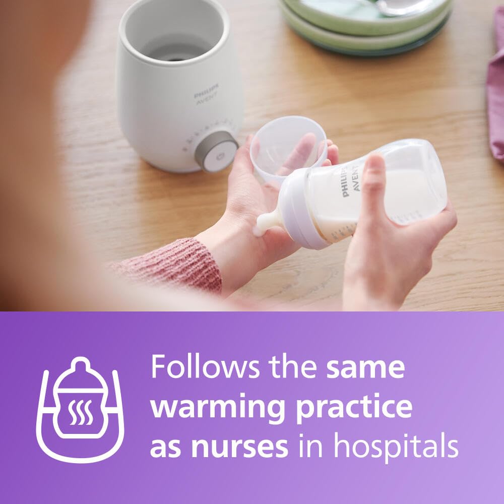 Philips Avent Fast Baby Bottle Warmer with Auto Shut Off - 24hrsmart