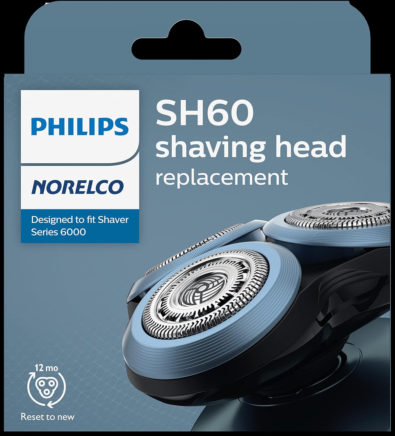 Philips Norelco SH60/72 Series S6000 Replacement Shaver Heads F/ Model S6880/81 - 24hrsmart