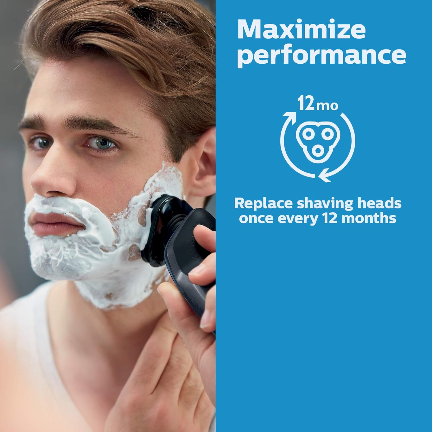 Philips Norelco SH60/72 Series S6000 Replacement Shaver Heads F/ Model S6880/81 - 24hrsmart