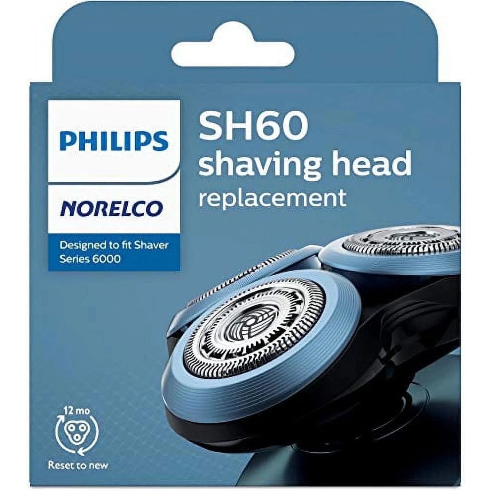 Philips Norelco SH60/72 Series S6000 Replacement Shaver Heads F/ Model S6880/81 - 24hrsmart