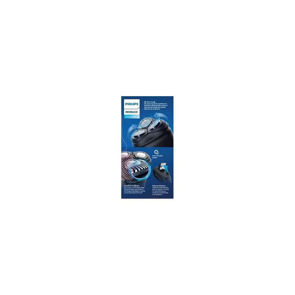Philips Norelco Wet & Dry Electric Shaver 2600 Rechargeable - 24hrsmart