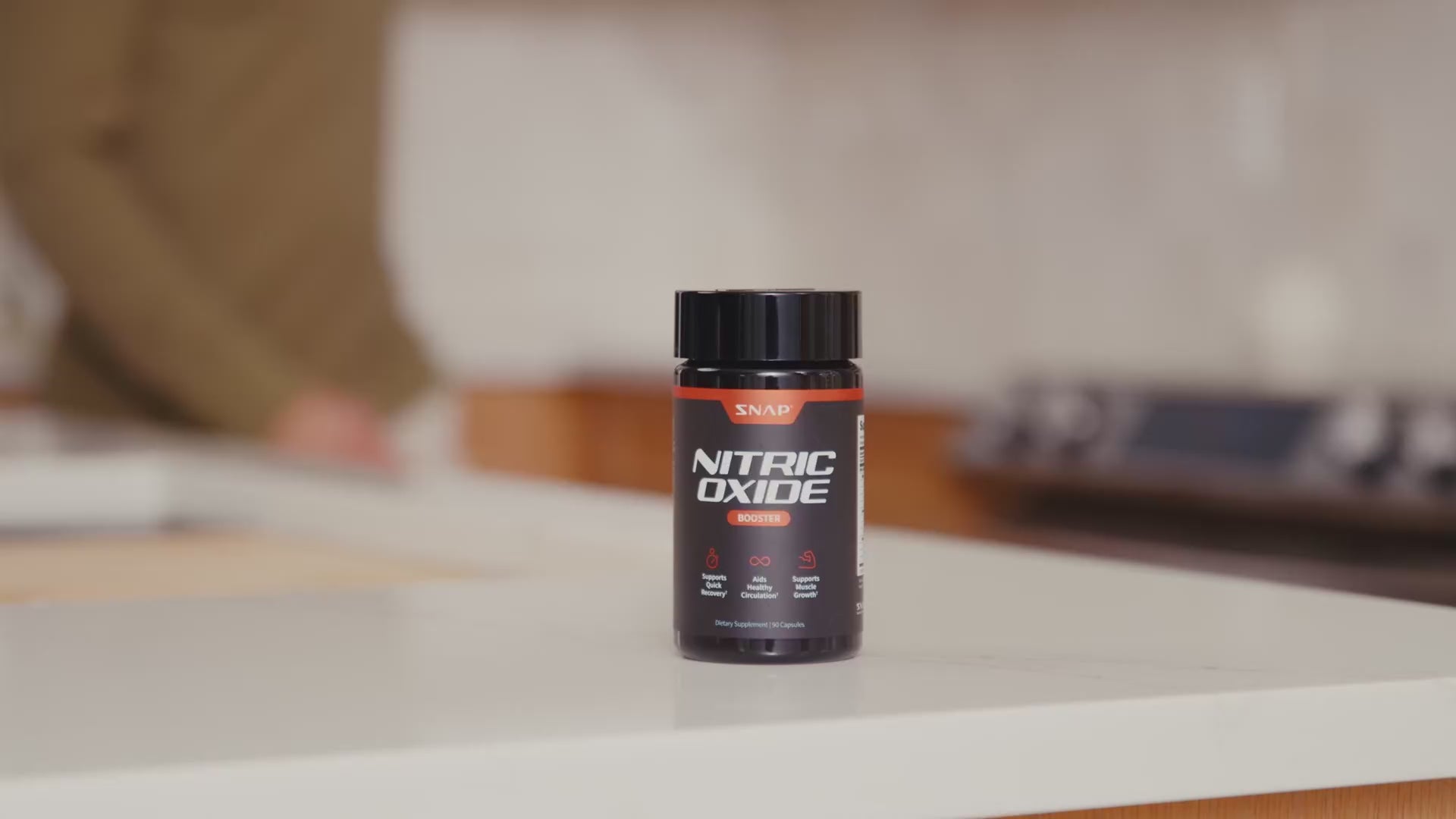 Nitric Oxide & Testosterone Booster for Men, L Arginine, L Citrulline