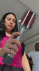 SLF Red Light Therapy 5-in-1 Ionic Dry Hair Brush Heat Comb for Smooth Shiny Hair Styling