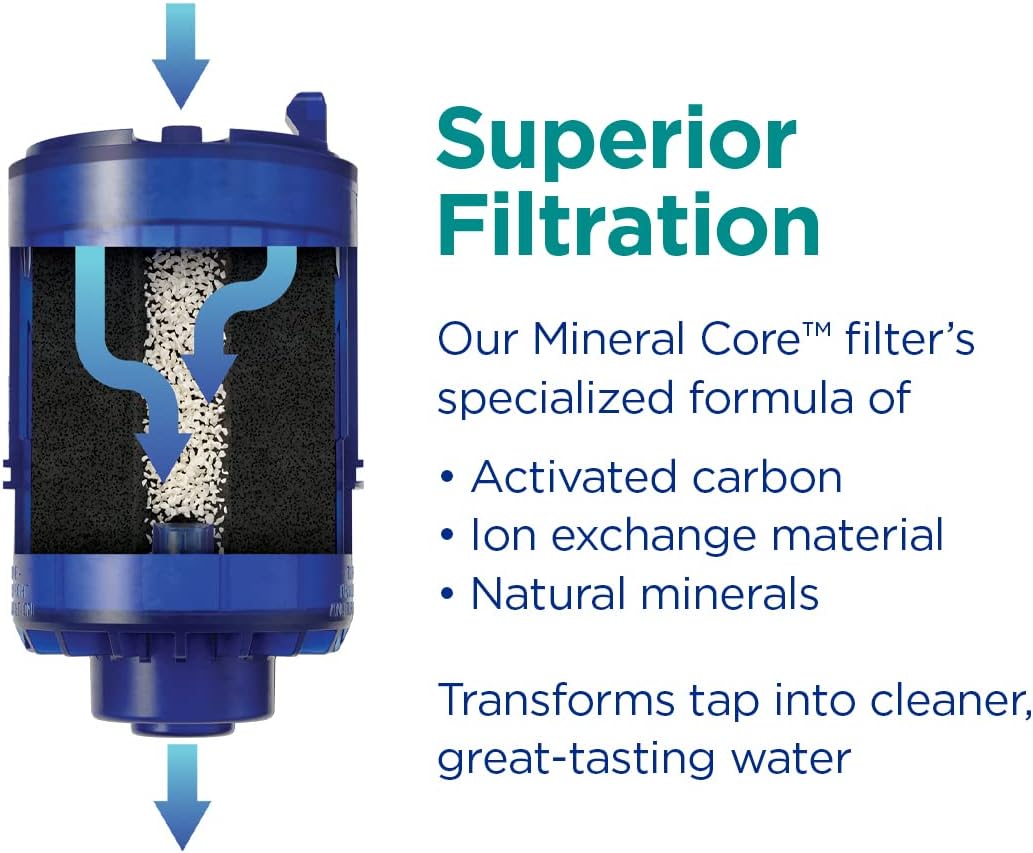 PUR Filtration PLUS Faucet Horizontal Mount Water Filtration System Chrome - 24hrsmart