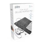 Pure Enrichment PureRelief 4 Heat 2hr Deluxe Electric Heating Pad Gray 12"x24" - 24hrsmart