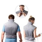 PureRelief XXL Electric Heating Pad by Pure Enrichment - Gray - 24hrsmart