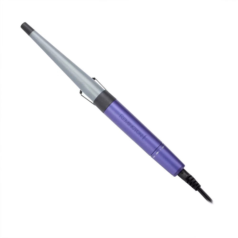 Remington Gloss Tapered Curling Wand 0.5" - 1.5" Ceramic Hair Curler - 24hrsmart