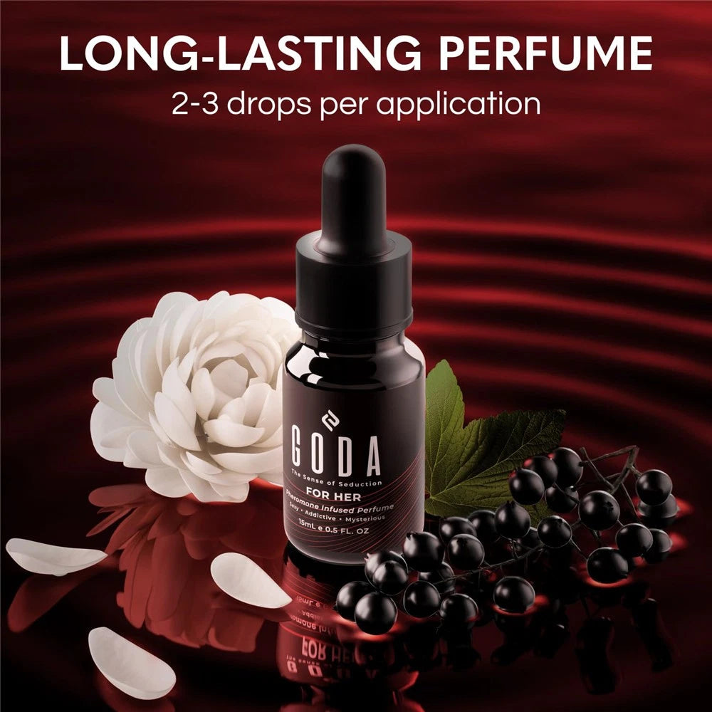 GODA For Her Pheromone Perfume For Women Long-Lasting 15ml NEW FREE SHIPPING - 24hrsmart