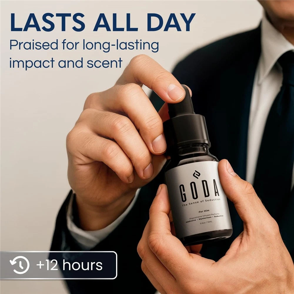GODA For Him Pheromones Infused Perfume Cologne Long-Lasting Man's Fragrances US - 24hrsmart