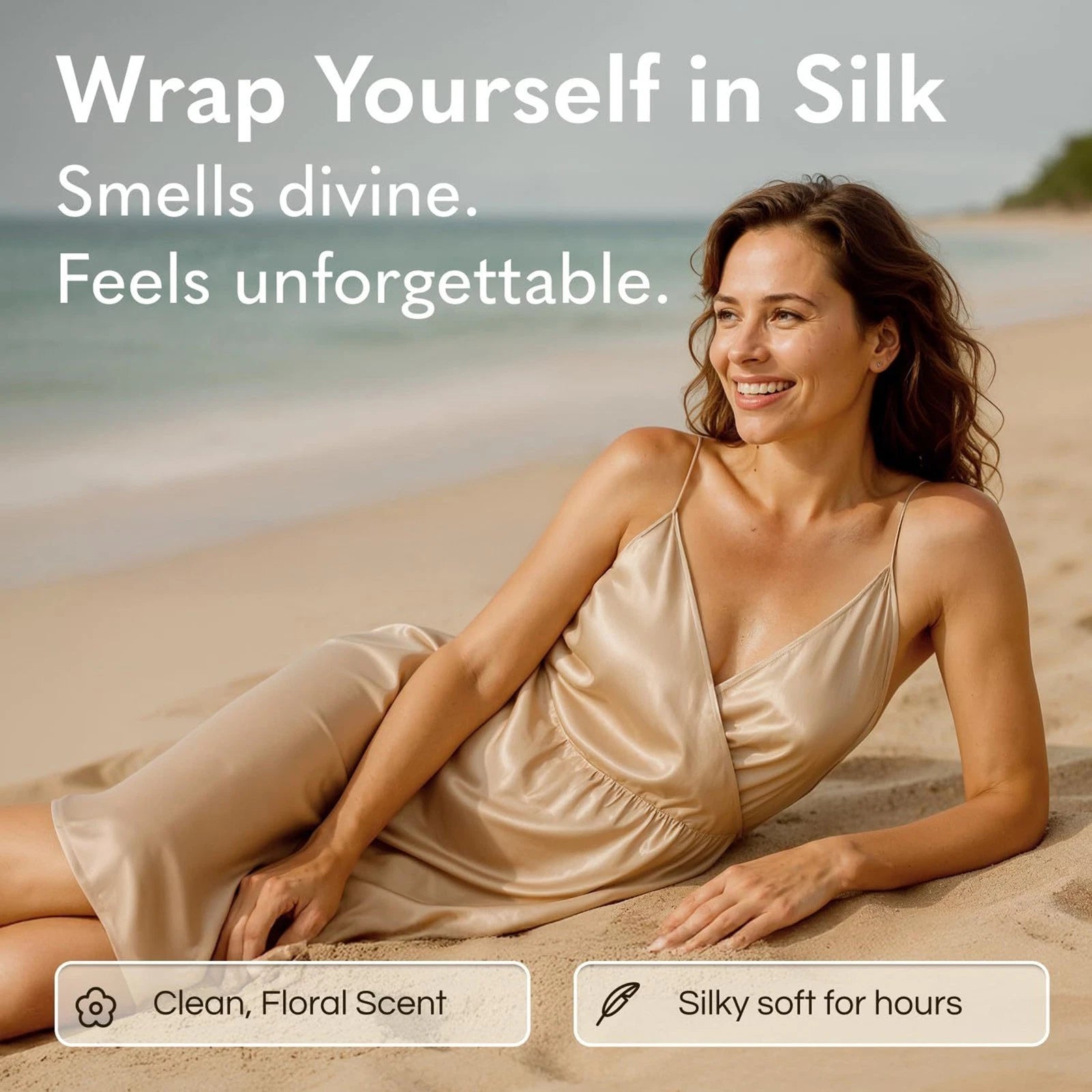 GODA Silk Body Oil Women Moisturizing Formula Bath & Shower Oil Smooth 2 Pack - 24hrsmart