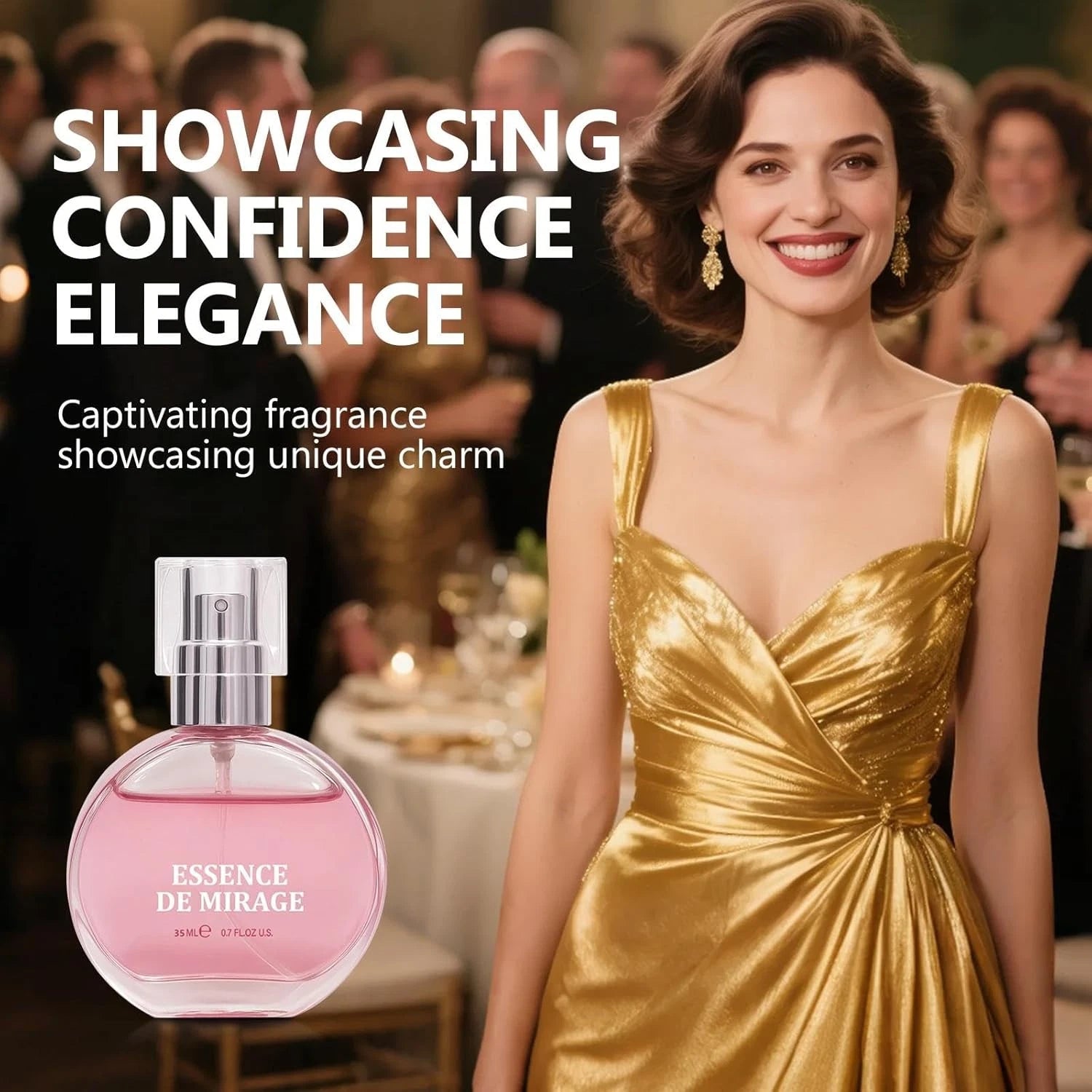 Pheromone Perfume Oil for Women with Elegant Long-Lasting Fragrance Essence