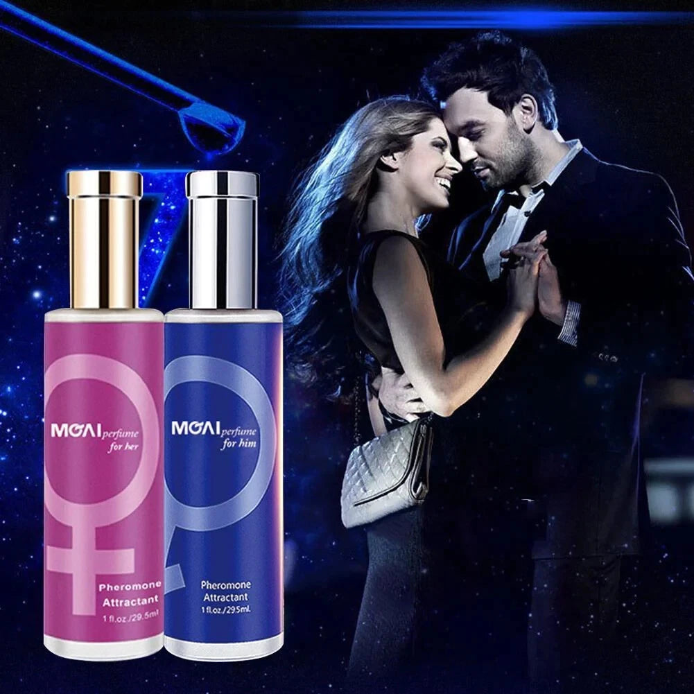 Lure Pheromone Perfume bottle featuring a distinctive unisex passion-inspired scent