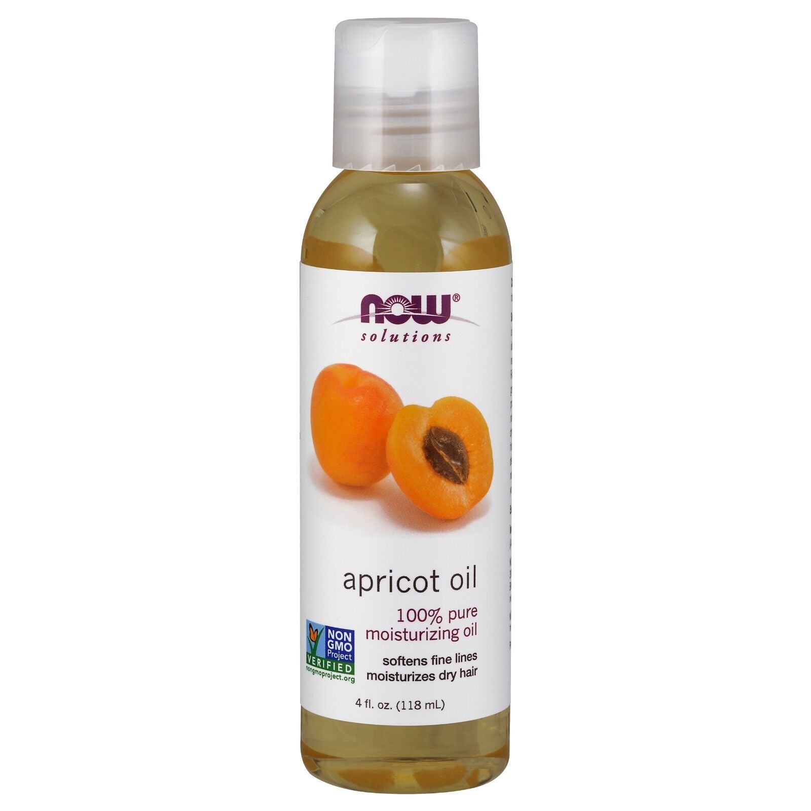 NOW Foods Apricot Kernel Oil, 4 fl. oz. 24Hr Smart