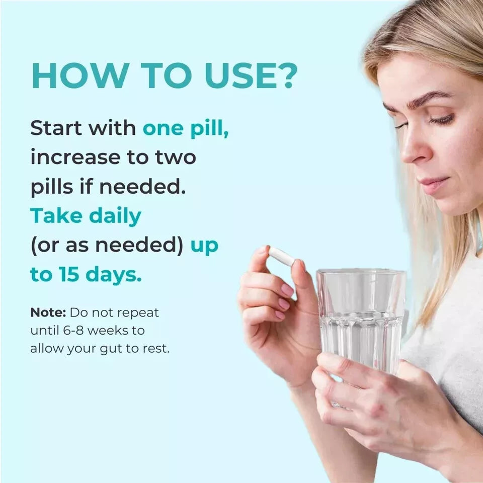 Milamiamor 15 Day Cleanse - Gut and Colon Support - Advanced Gut Cleanse Detox for Women & Men with Senna, Cascara Sagrada & Psyllium Husk - Non-GMO - Made in USA - 30 Capsules 24Hr Smart