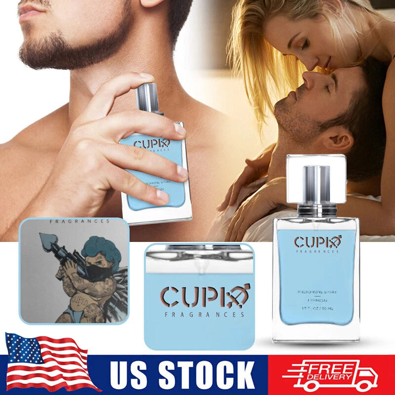Cupid Hypnosis men's pheromone cologne with bold masculine and alluring fragrance