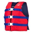 Speedo Youth Swimming Life Jacket Vest PFD USCG Approved 8 - 14 Years Red - 24hrsmart