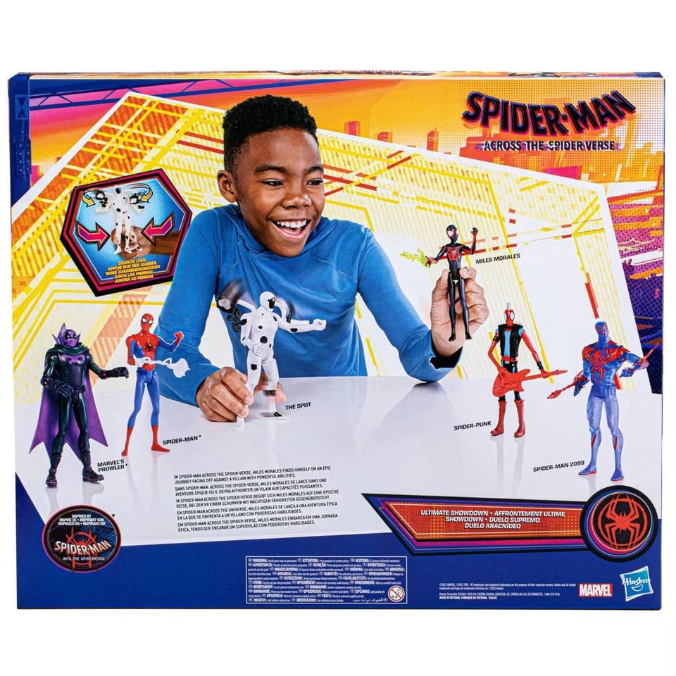 Spider - Man Action Figure 6 - Pack Marvel Ultimate Showdown Set - 24hrsmart