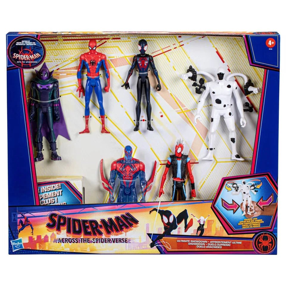 Spider - Man Action Figure 6 - Pack Marvel Ultimate Showdown Set - 24hrsmart