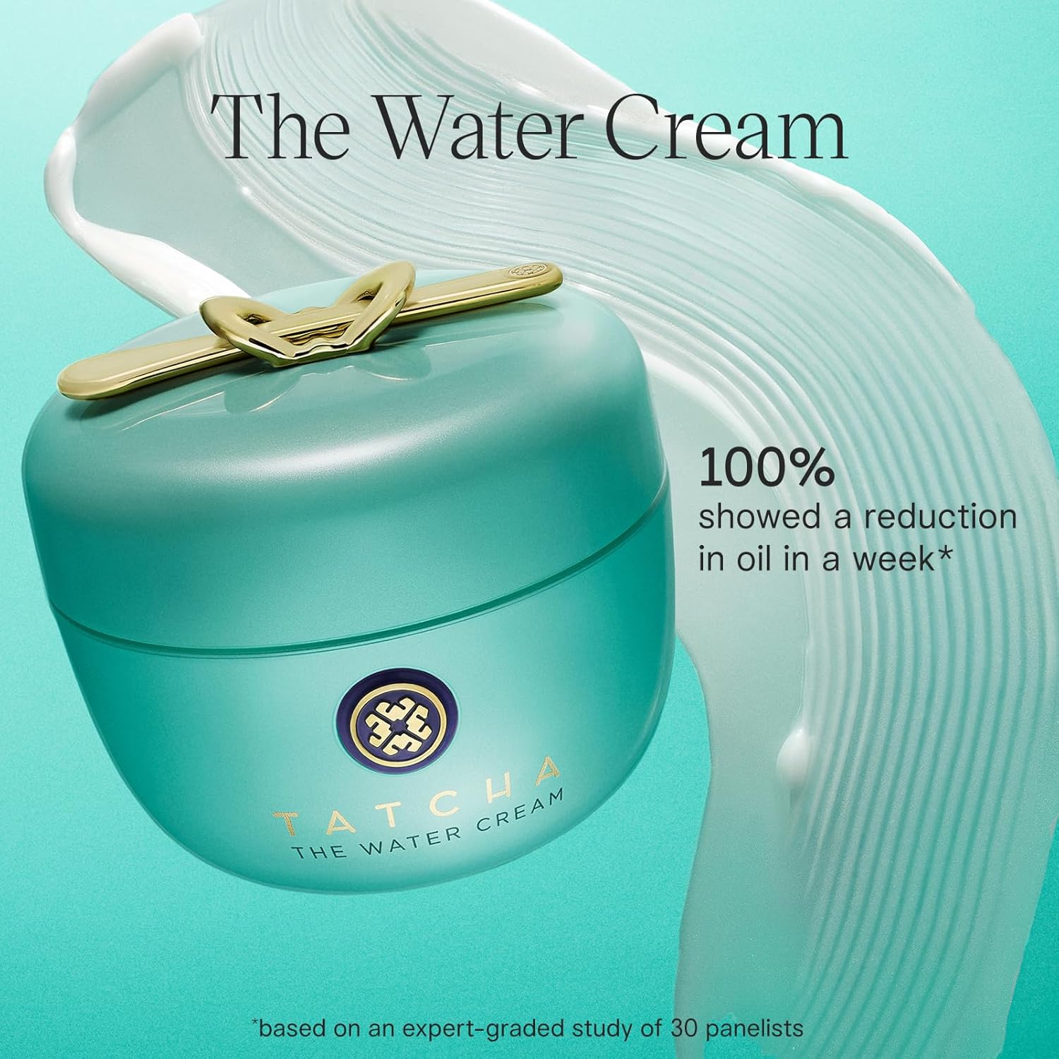 Tatcha THE WATER CREAM Oil - Free Pore Minimizing Moisturizer, Hydrating Gel 1.7oz - 24hrsmart