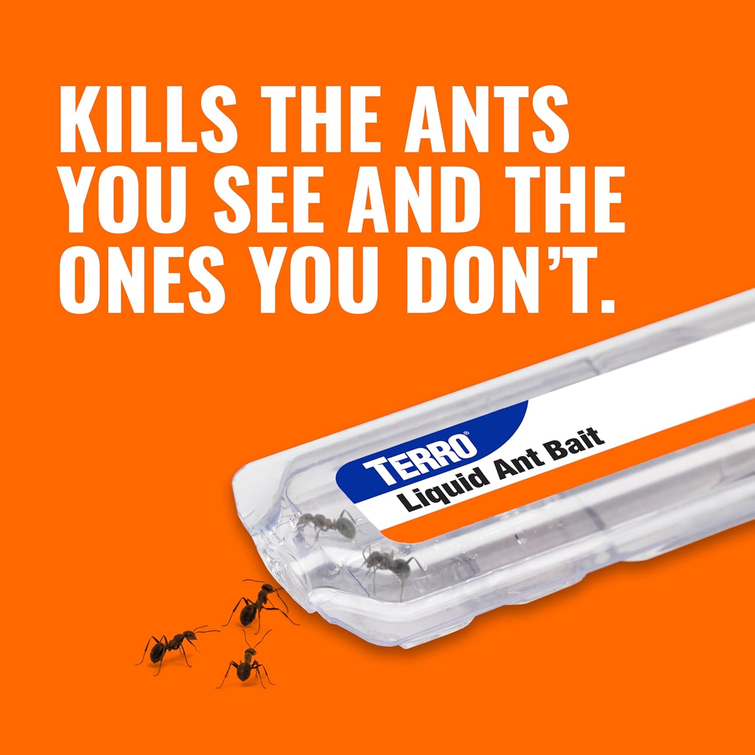 TERRO Ant Killer Bait Stations T300B - Liquid Bait to Eliminate Ants - Bait System - 12 Count Stations for Effective Indoor Ant Control - 24hrsmart