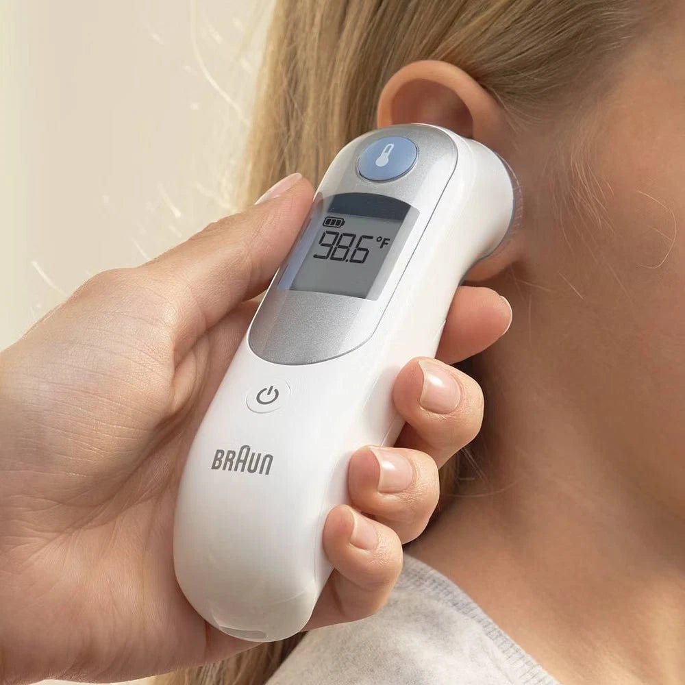 ThermoScan Ear Thermometer with ExacTemp Accurate Fever Check - 24hrsmart