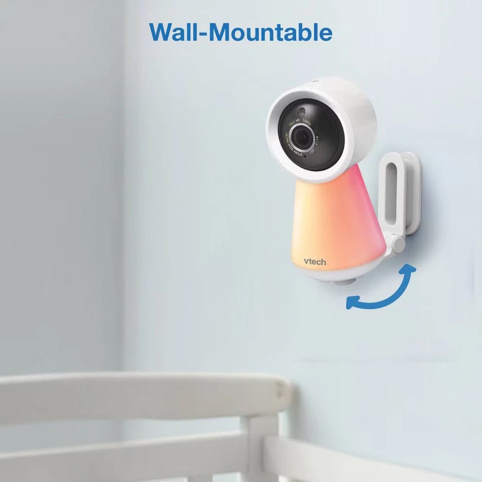V - Tech 5.5" HD Smart Fixed Position Video Baby Monitor - 24hrsmart