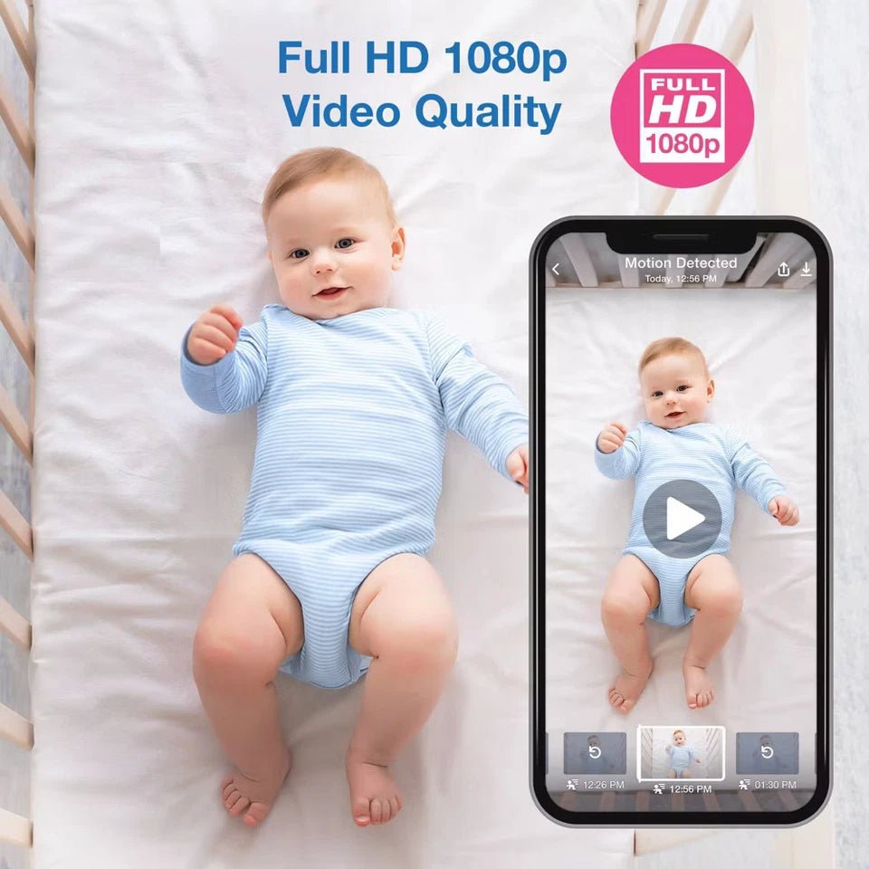 V - Tech 5.5" HD Smart Fixed Position Video Baby Monitor - 24hrsmart