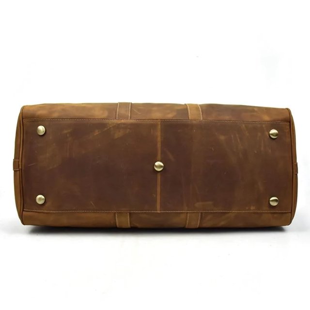 The Bjarke Weekender | Handcrafted Leather Duffle Bag 24Hr Smart