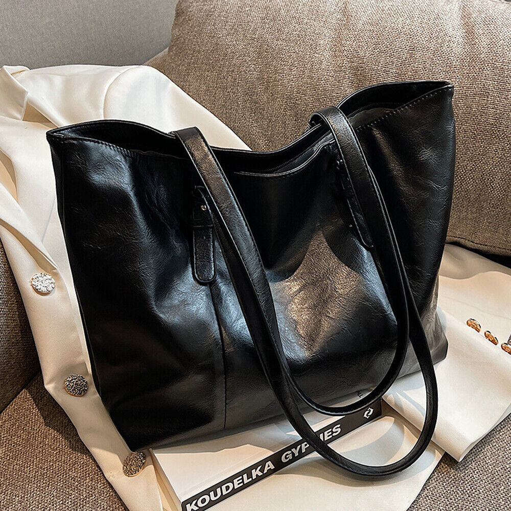 Women Lady Leather Handbag Shoulder Messenger Satchel Tote Crossbody Purse Bag 24Hr Smart