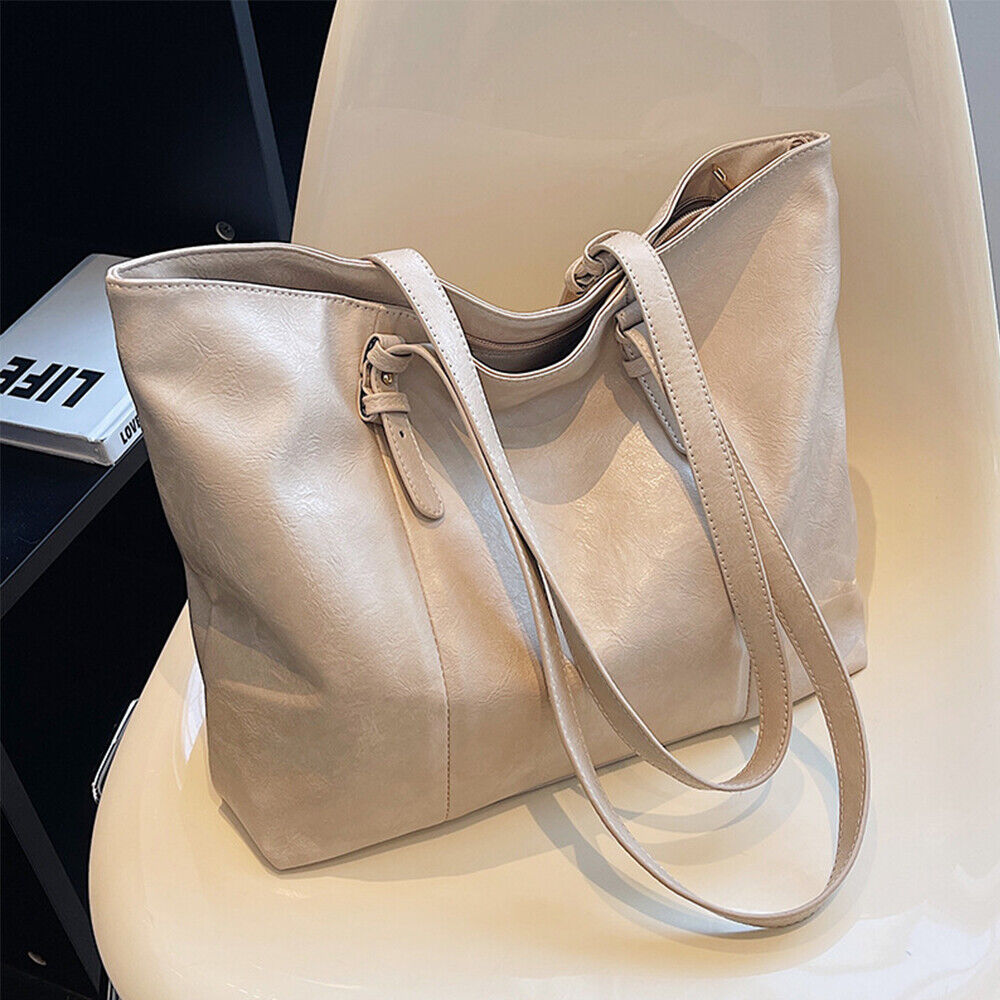 Women Lady Leather Handbag Shoulder Messenger Satchel Tote Crossbody Purse Bag 24Hr Smart