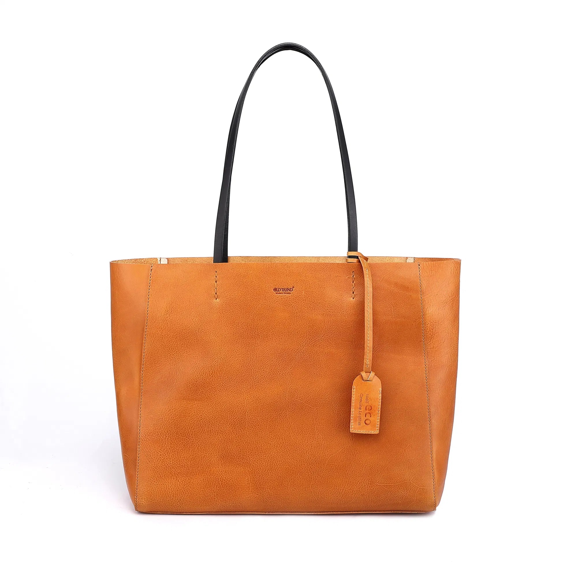 Old Trend Genuine Leather Out West Tote 24Hr Smart