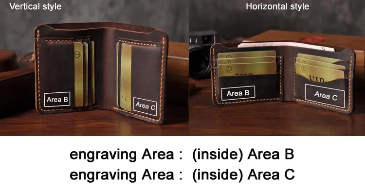 Handmade Vintage Crazy horse Genuine Leather Men Wallet Men Purse Leather Short Card Wallet for Male Money Clips Money bag 24Hr Smart