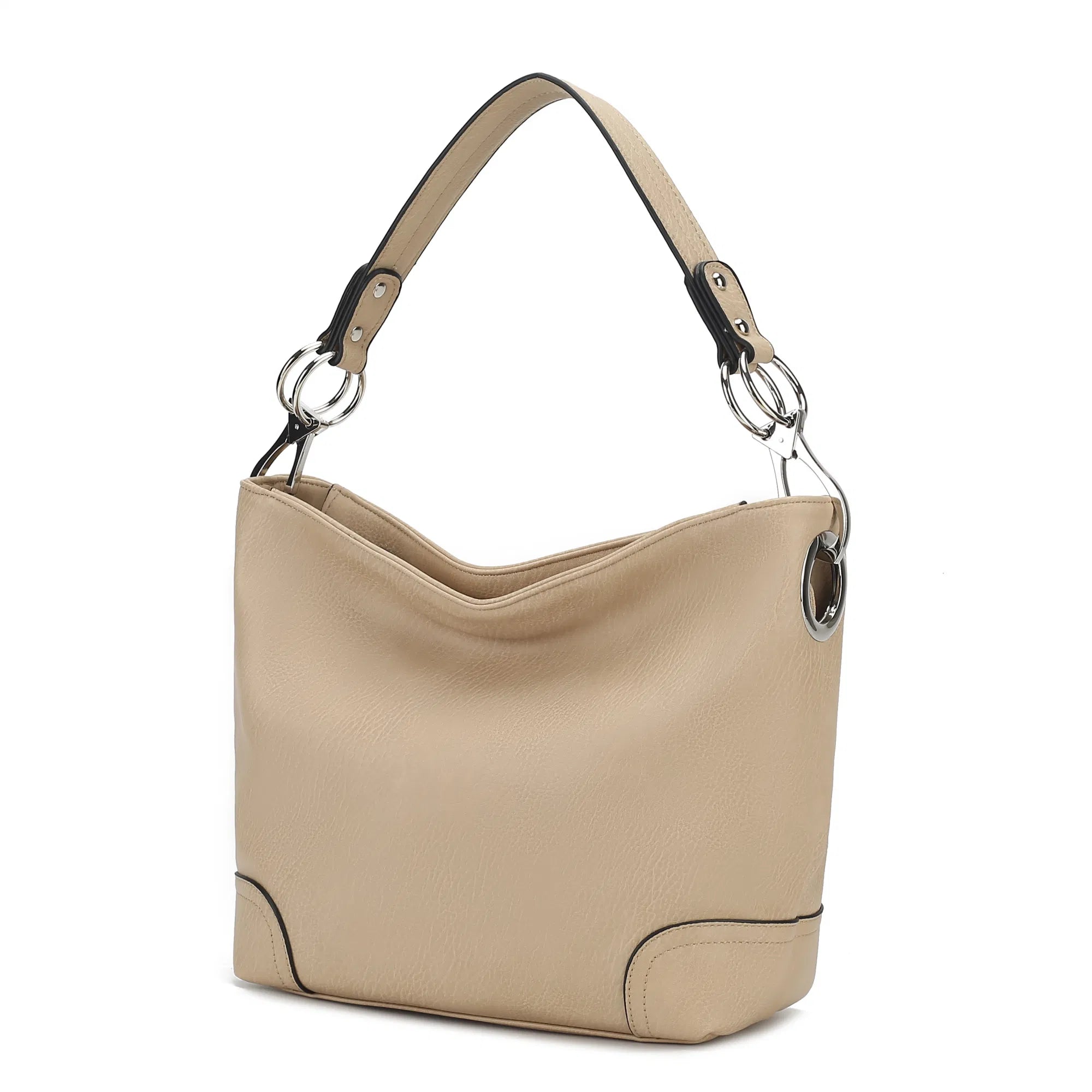 MKF Collection Emily Soft Vegan Leather Hobo Bag by Mia K 24Hr Smart