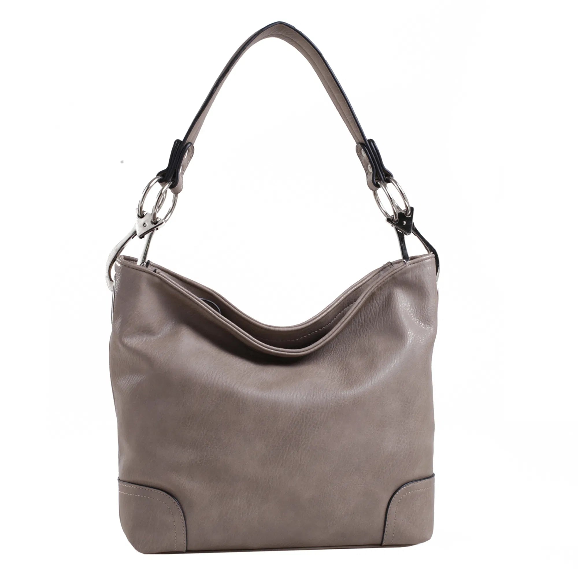 MKF Collection Emily Soft Vegan Leather Hobo Bag by Mia K 24Hr Smart