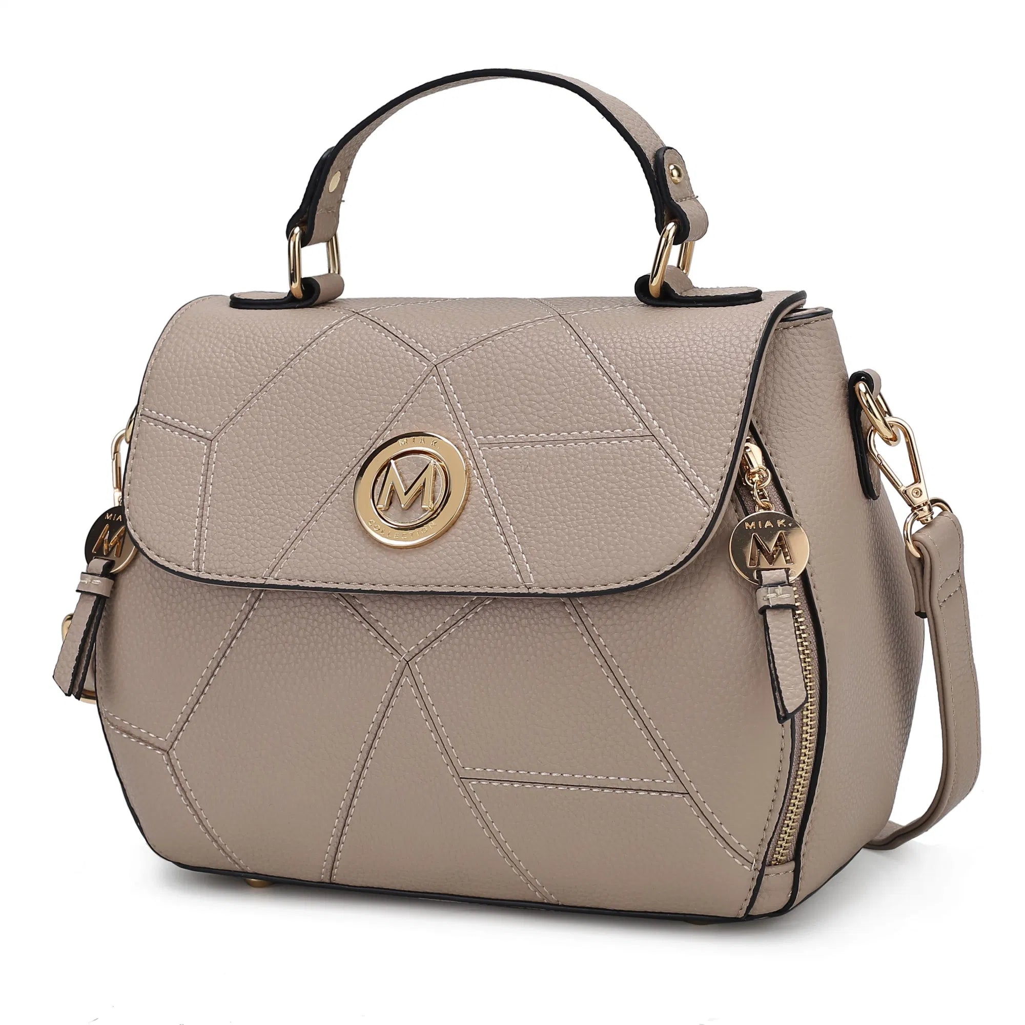 MKF Collection Clementine Vegan Leather Women Satchel Bag by Mia K 24Hr Smart