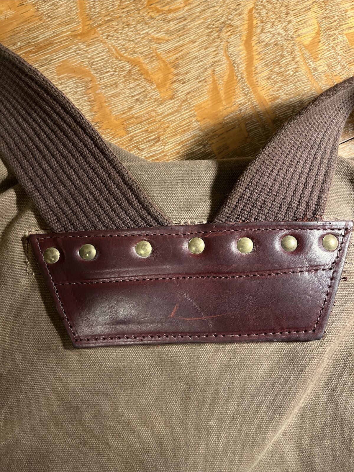 FROST RIVER waxed canvas backpack bag - Original Model 24Hr Smart