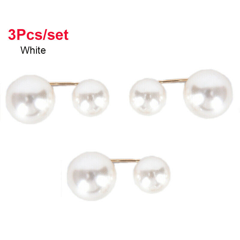 3PCS/Set Trousers Waist Changing Small Brooch Anti-glare Buckle Pin Simple Waist Accessories