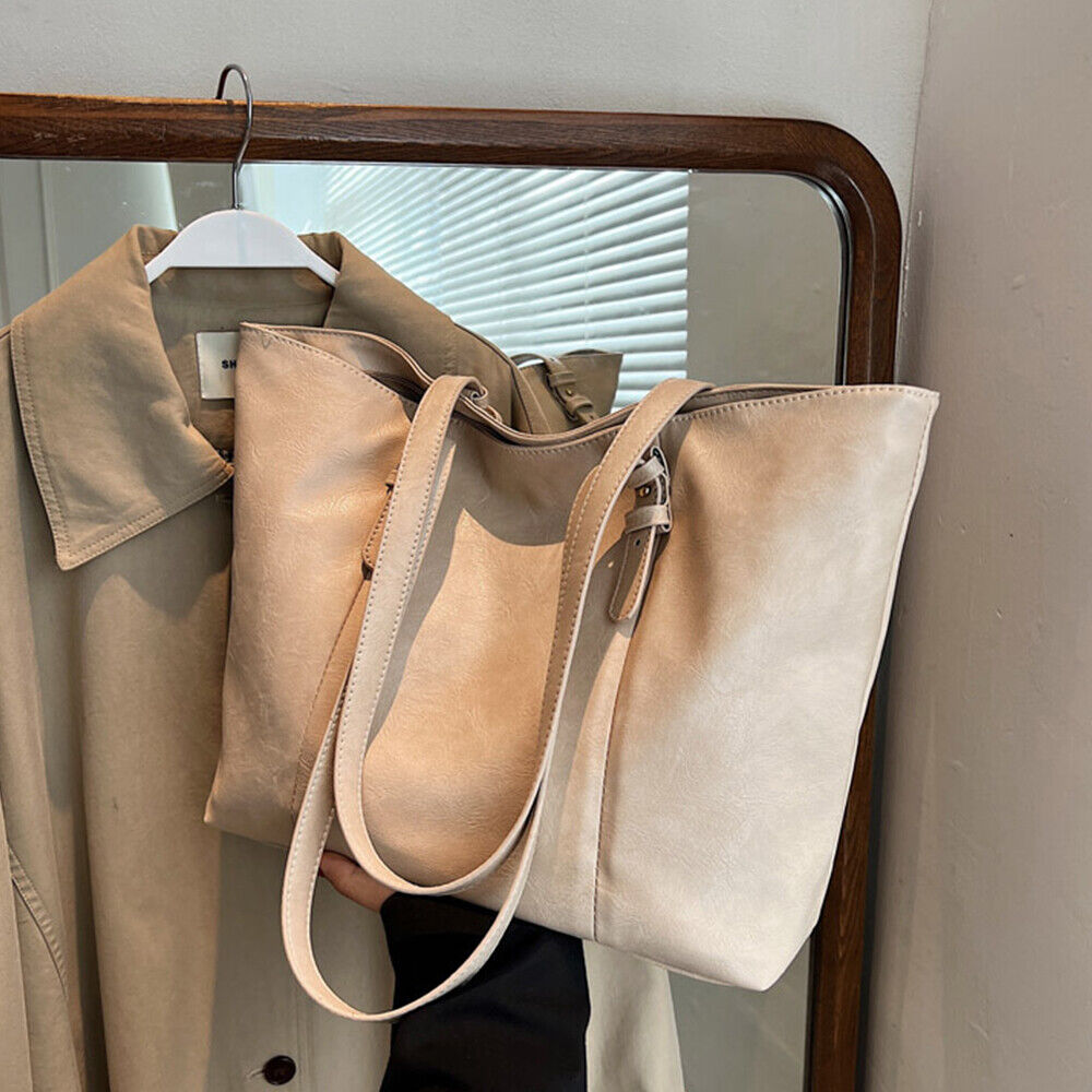 Women Lady Leather Handbag Shoulder Messenger Satchel Tote Crossbody Purse Bag 24Hr Smart