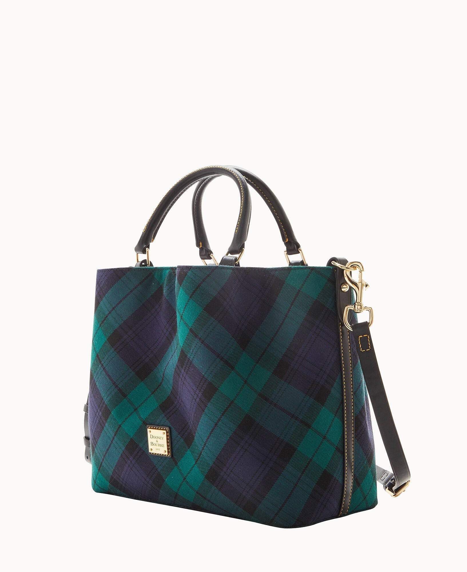 Dooney & Bourke Tartan Large Barlow Bag 24Hr Smart