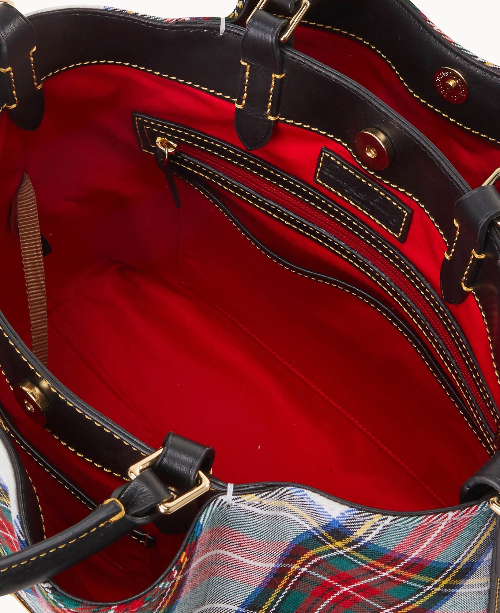 Dooney & Bourke Tartan Large Barlow Bag 24Hr Smart